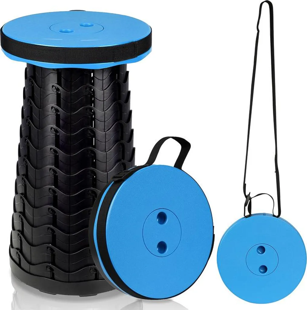 BTIUGYI Sgabello da Campeggio 28.5CM, Sgabello Pieghevole Portatile con