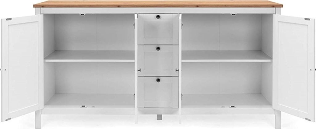 CALICOSY - Sideboard mit 4 Türen und 3 Schubladen L180 cm - Produktbild 11