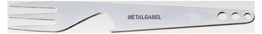 Metallgabel Multi - Pommesgabel aus Edelstahl - Die vielseitige Gabel