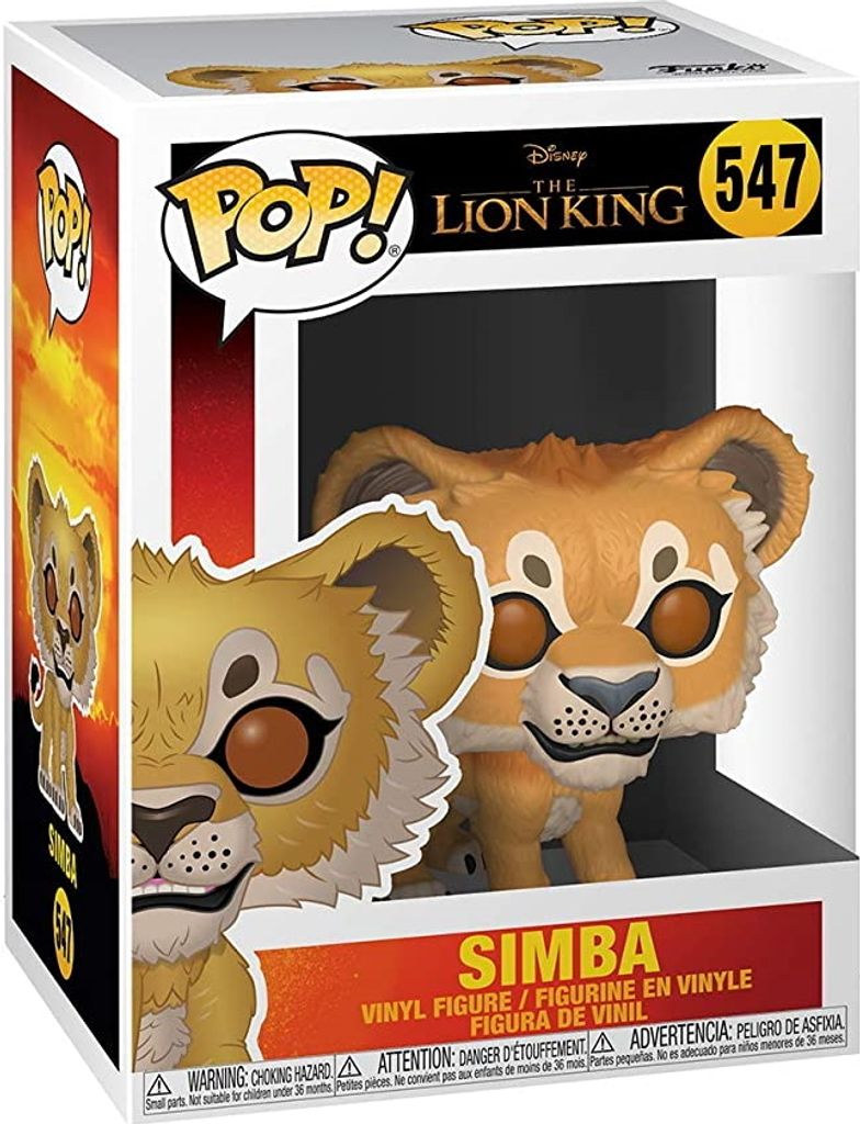 Disney Der König der Löwen - Simba 547 - Funko Pop! - Vinyl Figur