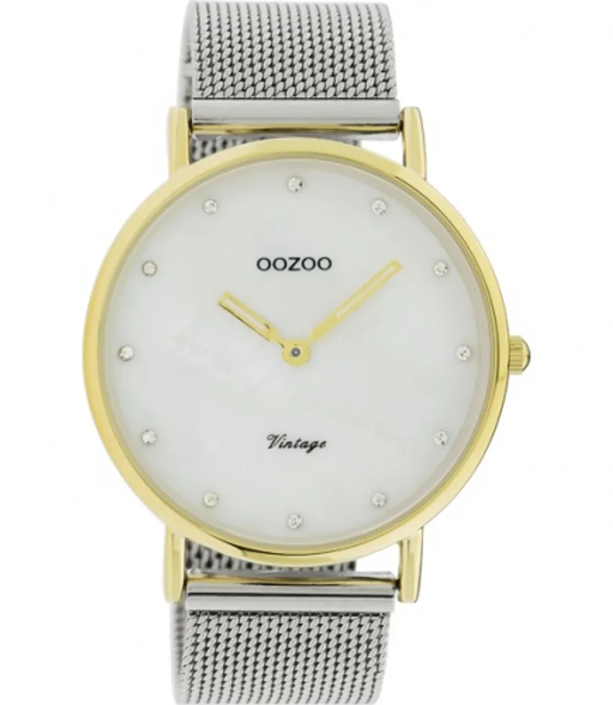 Montre Oozoo Vintage Strass : Fini le choix entre Or et Argent 40mm