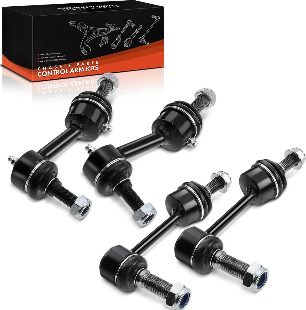 Frankberg 4x Biellette de Couplage Essieu Avant pour Ford GT 5.4L 2003-2006
