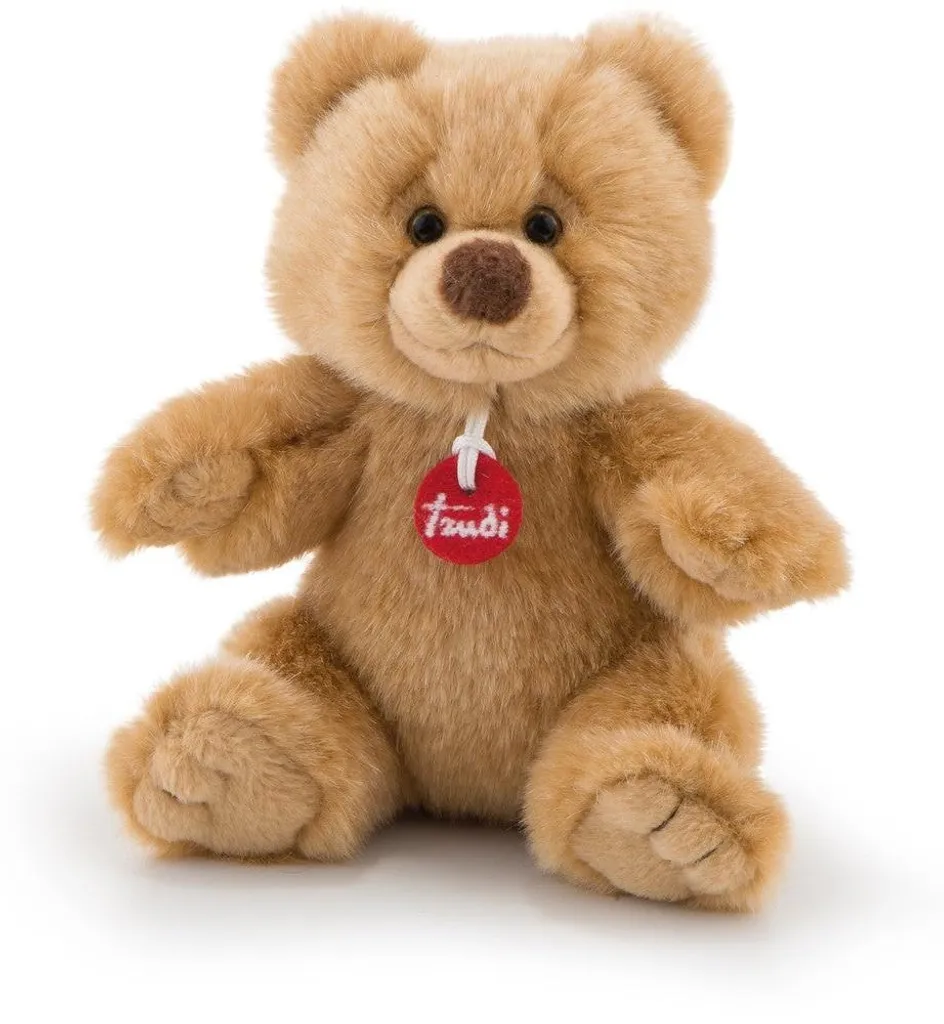 Petite peluche ours brun pour bébé Trudi Ettore - Doudou XS de qualité