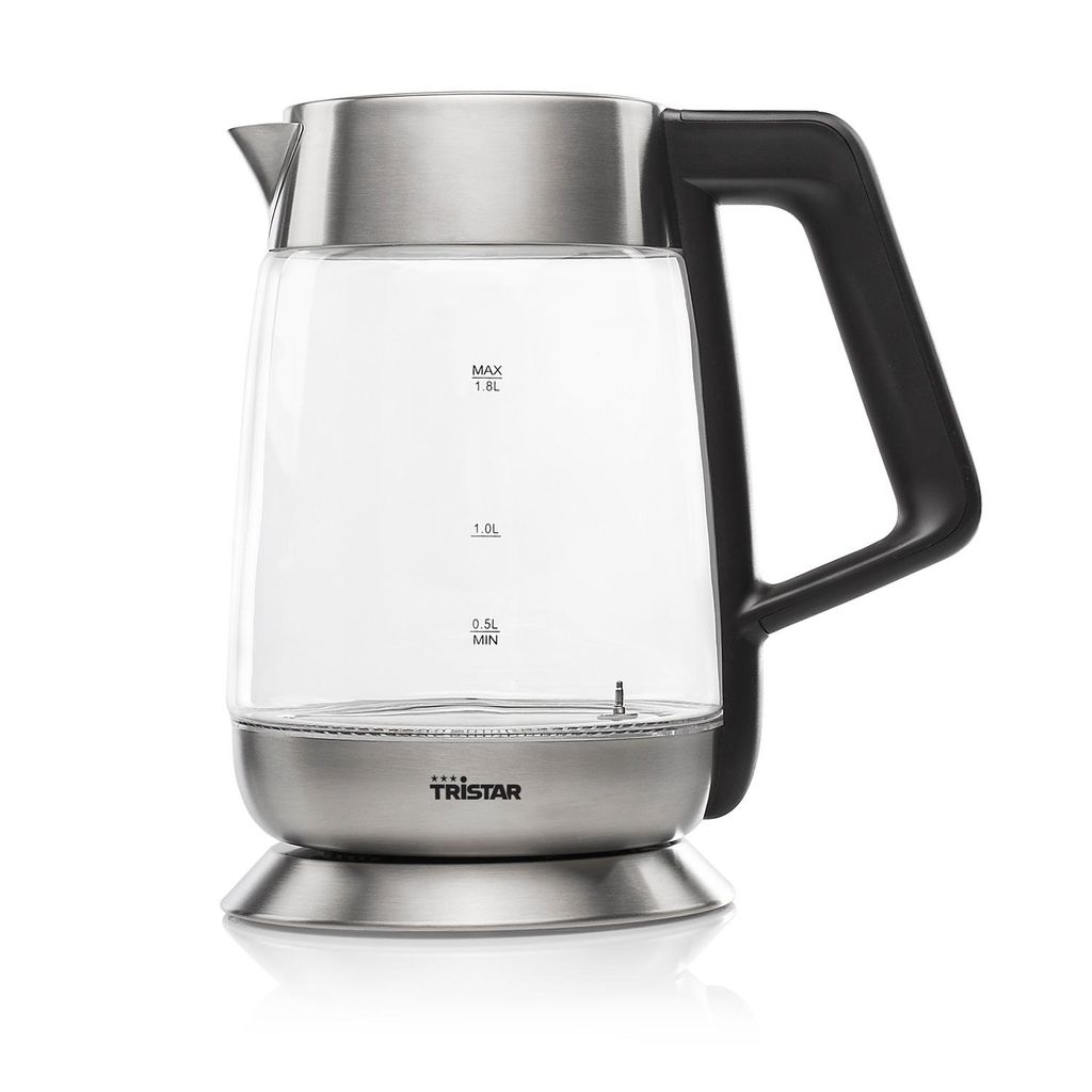 Tristar WK-3375 Bouilloire en acier inoxydable/verre avec 5 Image du produit 