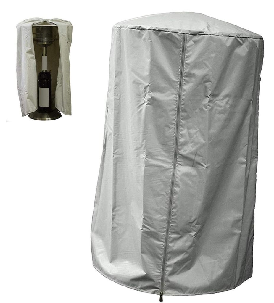 Abdeckhaube für Terrassenheizer & Heizpilze, 61 x 96,5 cm, Wasserdichtes 210D Oxford-Gewebe, Schutzhülle gegen Regen, Staub & UV-Strahlen, Rund, ...