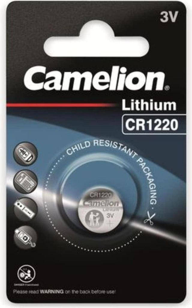 CAMELION Knopfzelle CR1220, 1 St.