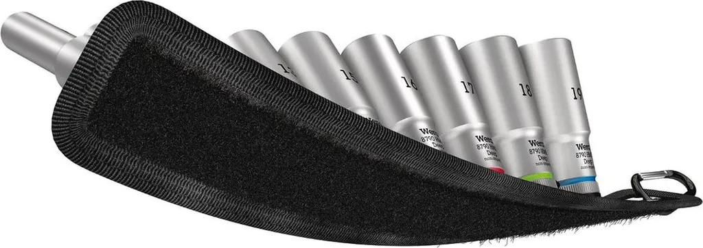 Set de douilles Wera Belt B Deep 1 : Profil hexagonal et 3/8" Drive