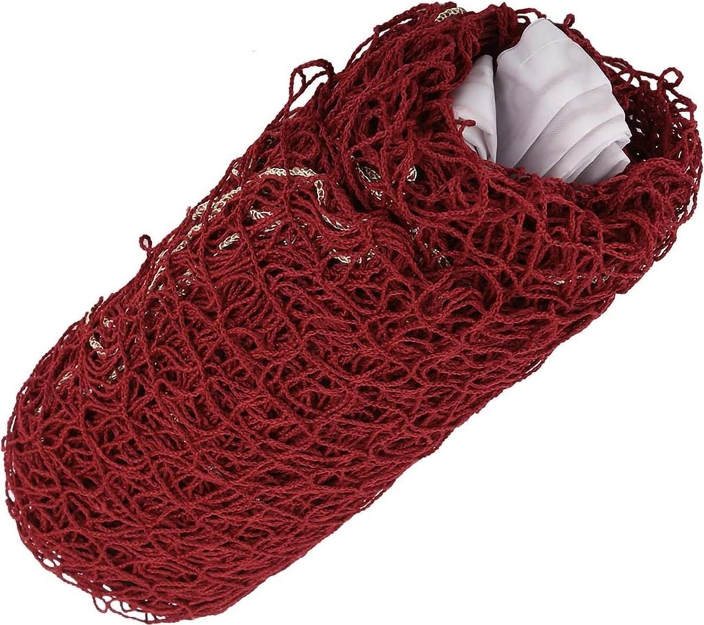 Tragbares, langlebiges Mesh-Netz für Badminton - Tennis - Volleyball - Pickleball | 65 * 05 M | drinnen draußen Strand Straße Garten Fitnessstud...