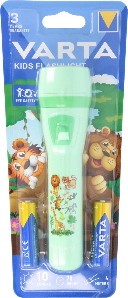 Varta Taschenlampe Kids Flashlight, 2xAA