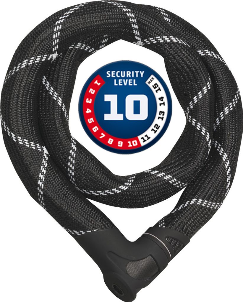 ABUS Combination 8210/110, Řetězový zámek, Černá, Ocel, Obrázek produktu 