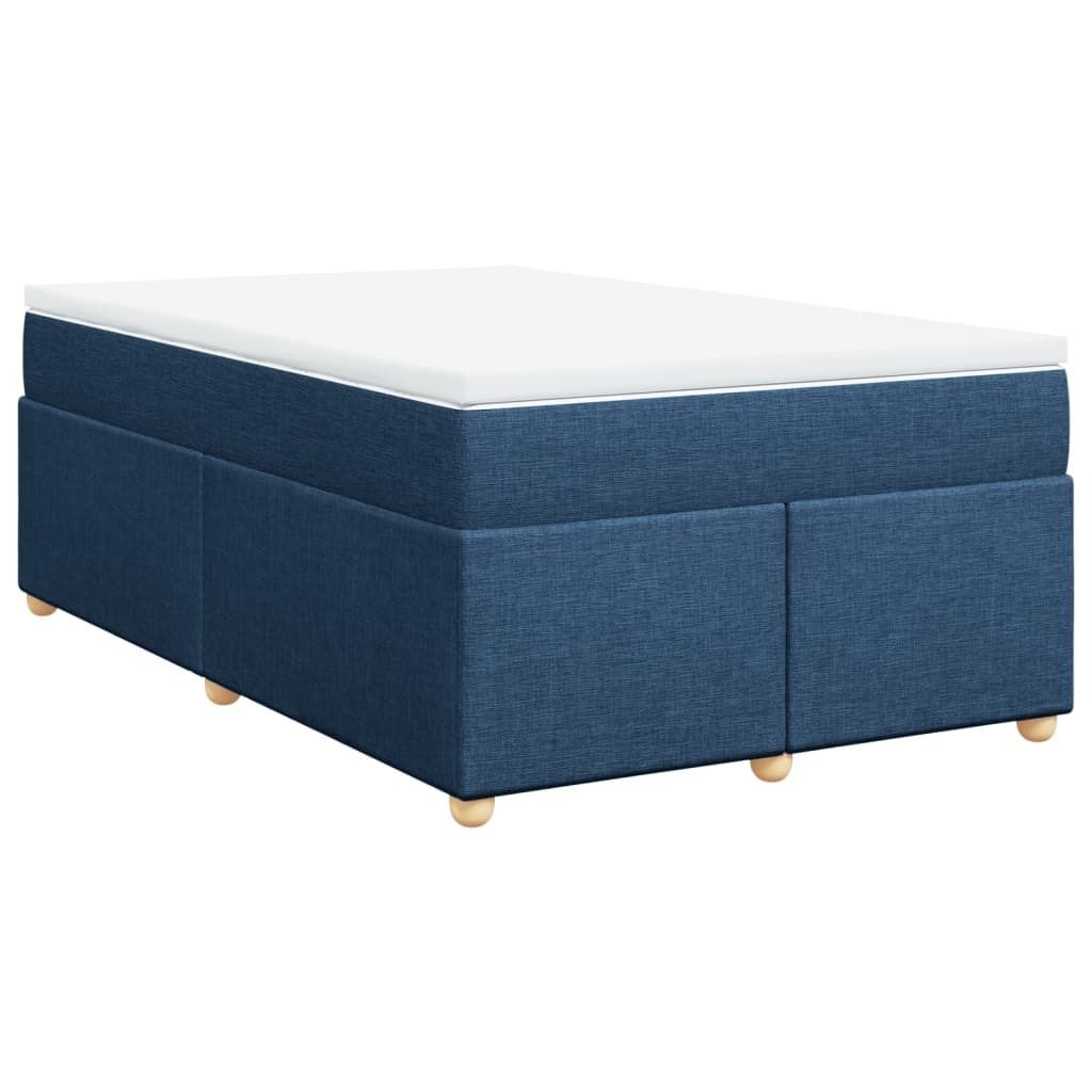 "2026 Aktion"Boxspringbett Modernes/Doppelbett - Polsterbett Erwachsene/r /Kind - mit Matratze Blau 120x200cm Stoff - Klassische Betten NeuMöbel24...