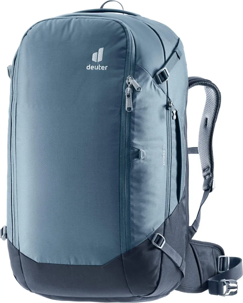 Sac à Dos Deuter Access 55 Bleu Idéal pour Tour du Monde et Trekking