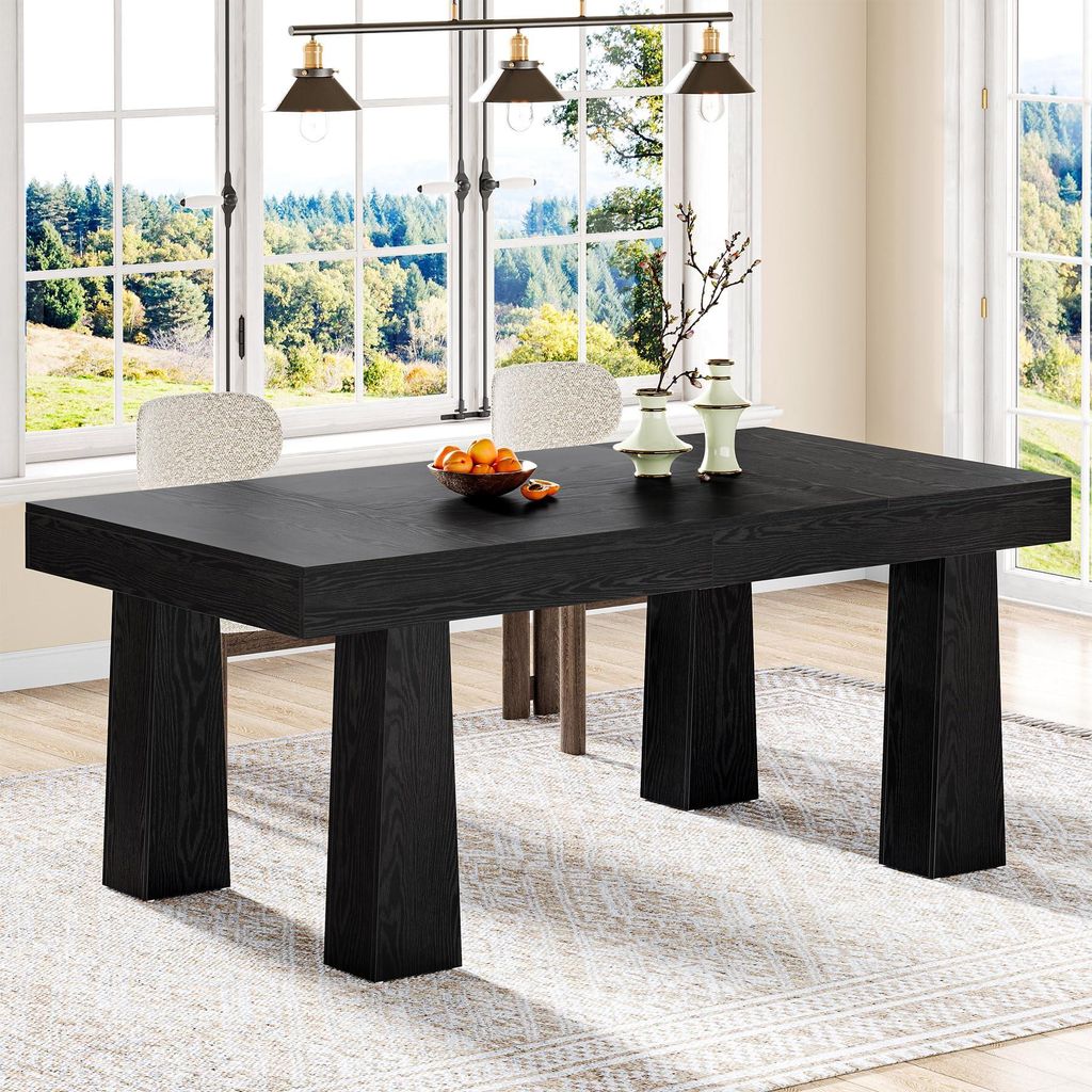 Tribesigns Esstisch, 160 × 80 cm Rechteckiger Küchentisch Produktbild 