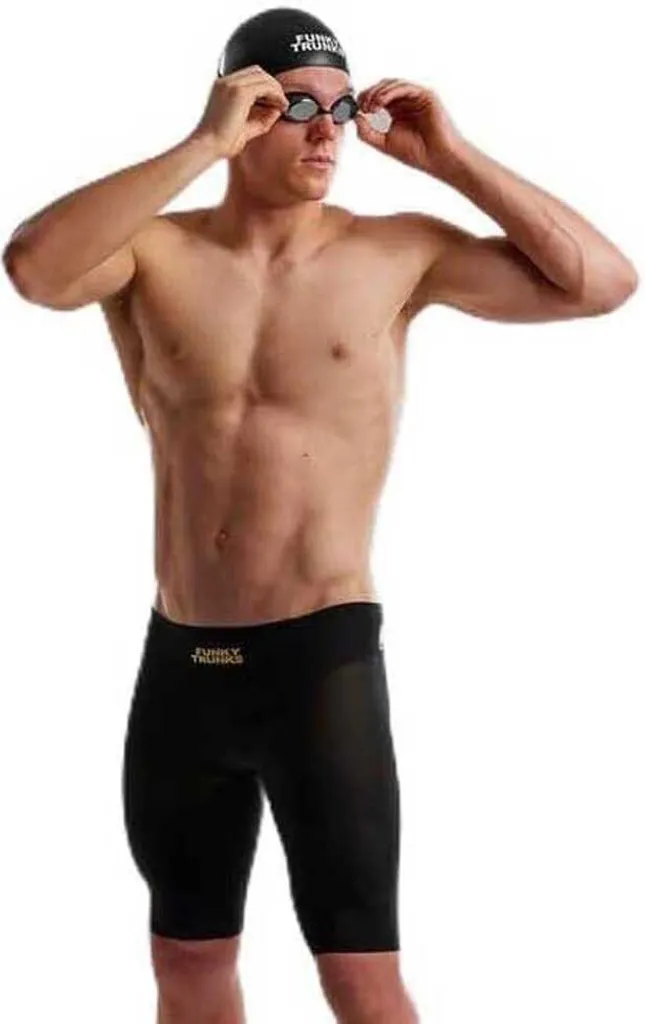 Jammer Natation Homme Apex Viper Noir 22 - Idéal Compétition et Club