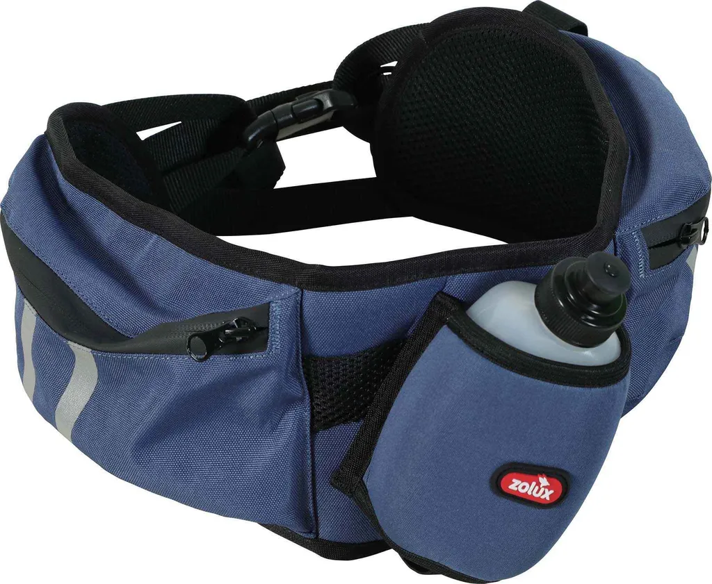Ceinture BIVOUAK Zolux flacon 250ml ergonomique et légère coloris bleu