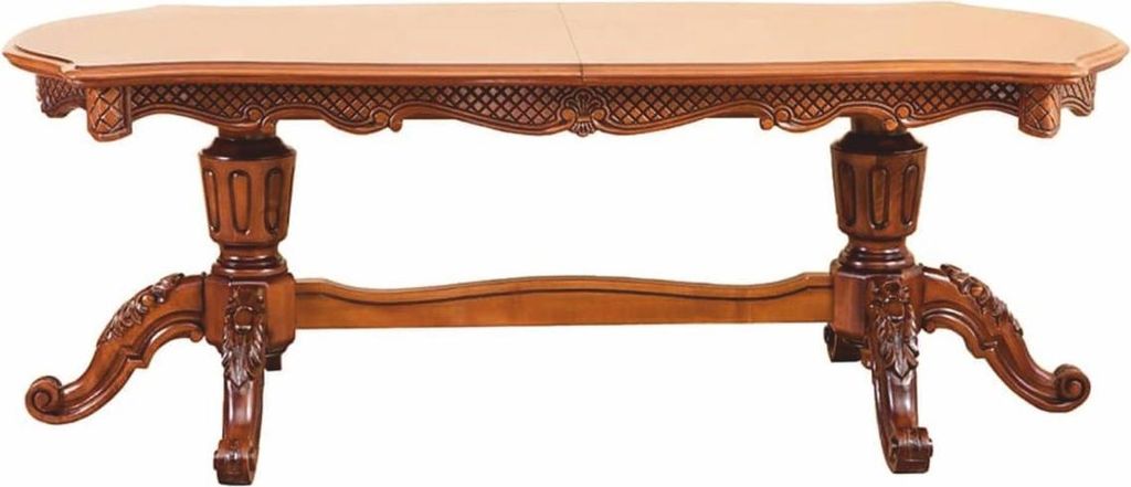 Casa Padrino Luxus Barock Esstisch Braun 230-307 cm - Barock Esszimmer Möbel