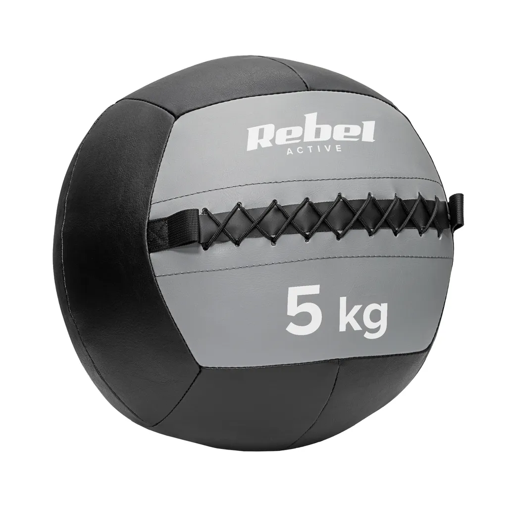 Ballon Médicinal 5 kg Rebel pour Musculation et Rééducation en Fitness