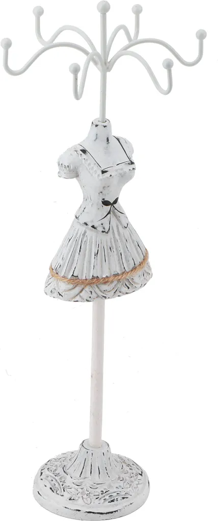 Esposore per gioielli con 6 ganci Decorazione da appendere Modello Vetrina per esposizione di abi Regalo per ragazze Comò Scaffali Showroom  36