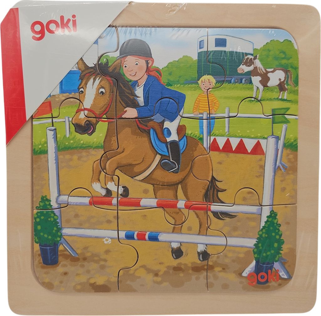Einlegepuzzle Bauernhof, Feuerwehr,... Produktbild 4