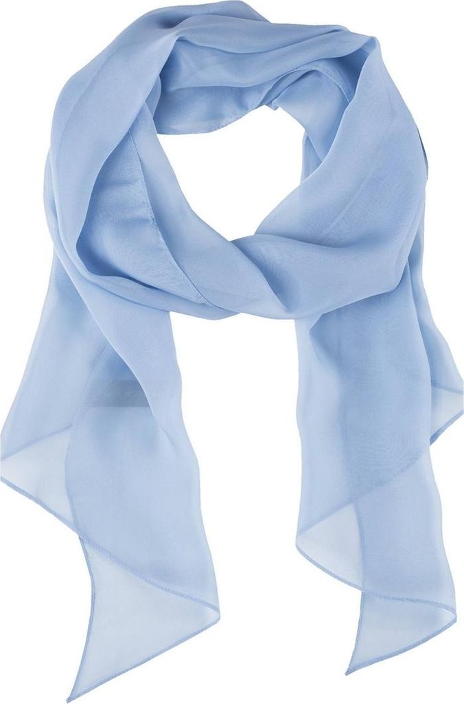 Greiff Corporate Wear Damen Schal 160x30 Polyester Hellblau
