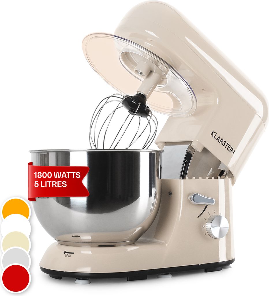 Klarstein Küchenmaschine, Knetmaschine mit 5L Schüssel, Produktbild 1