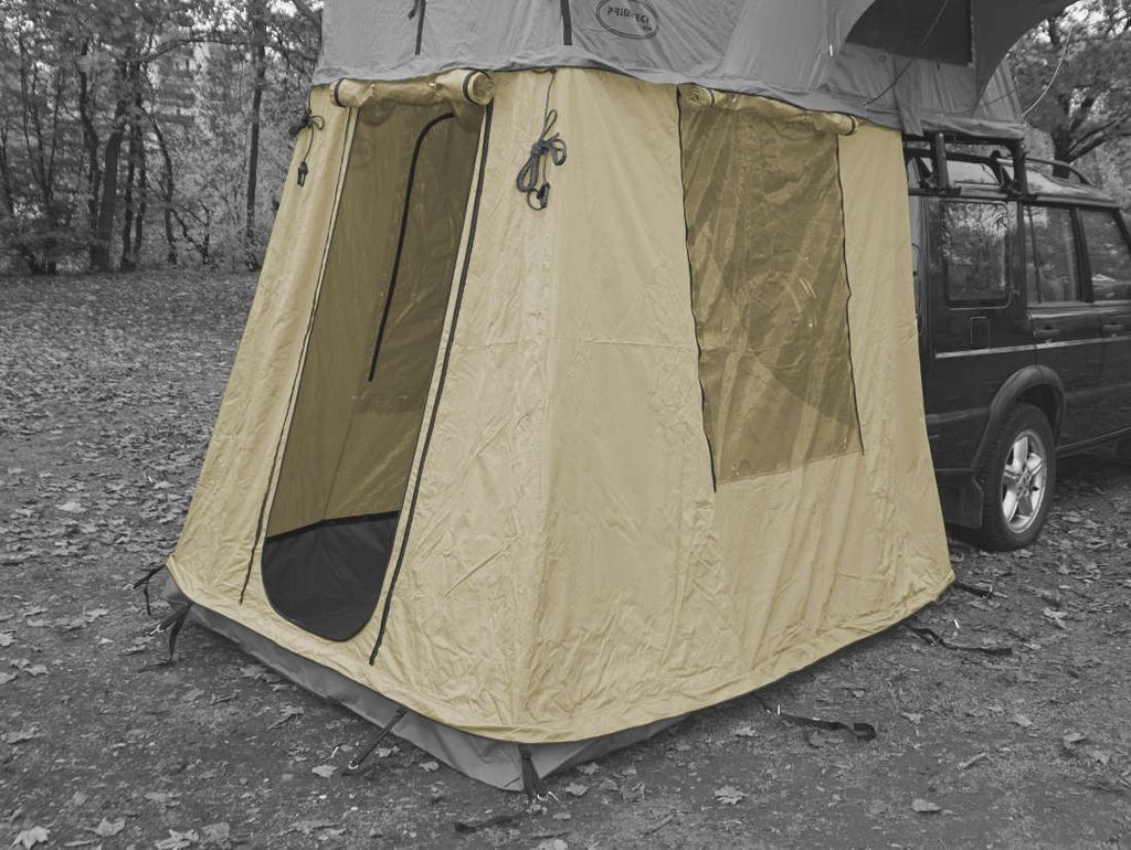 Vorzelt zum Autodachzelt Extended L (beige)