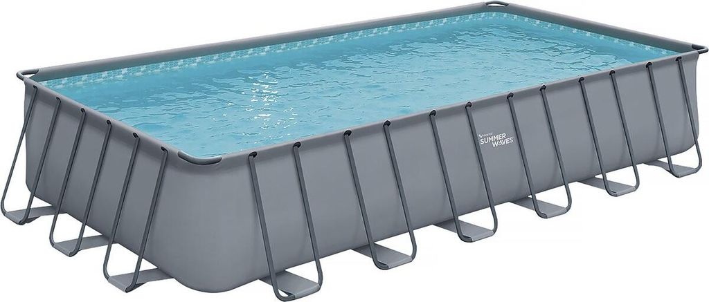 Framepool grau - "LUDO 5" - 7,32 x 3,66 x 1,32 m - ohne Filterung