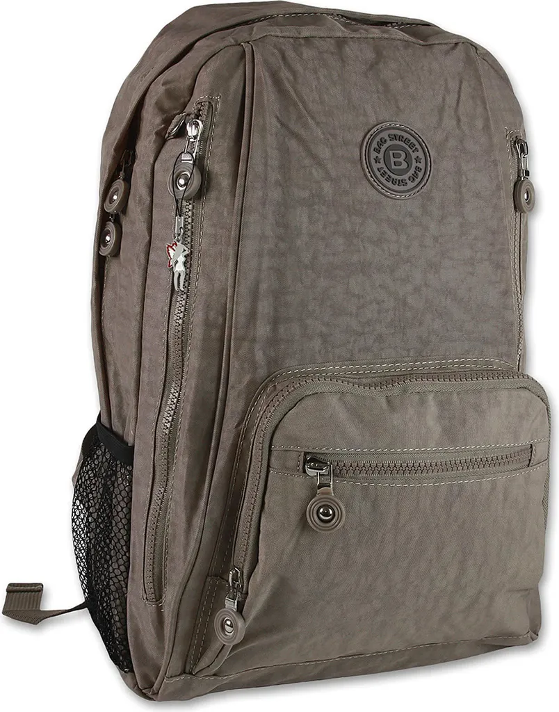 Zaino Bag Street Nylon Marrone OTJ613L | Borsa Economica e Resistente