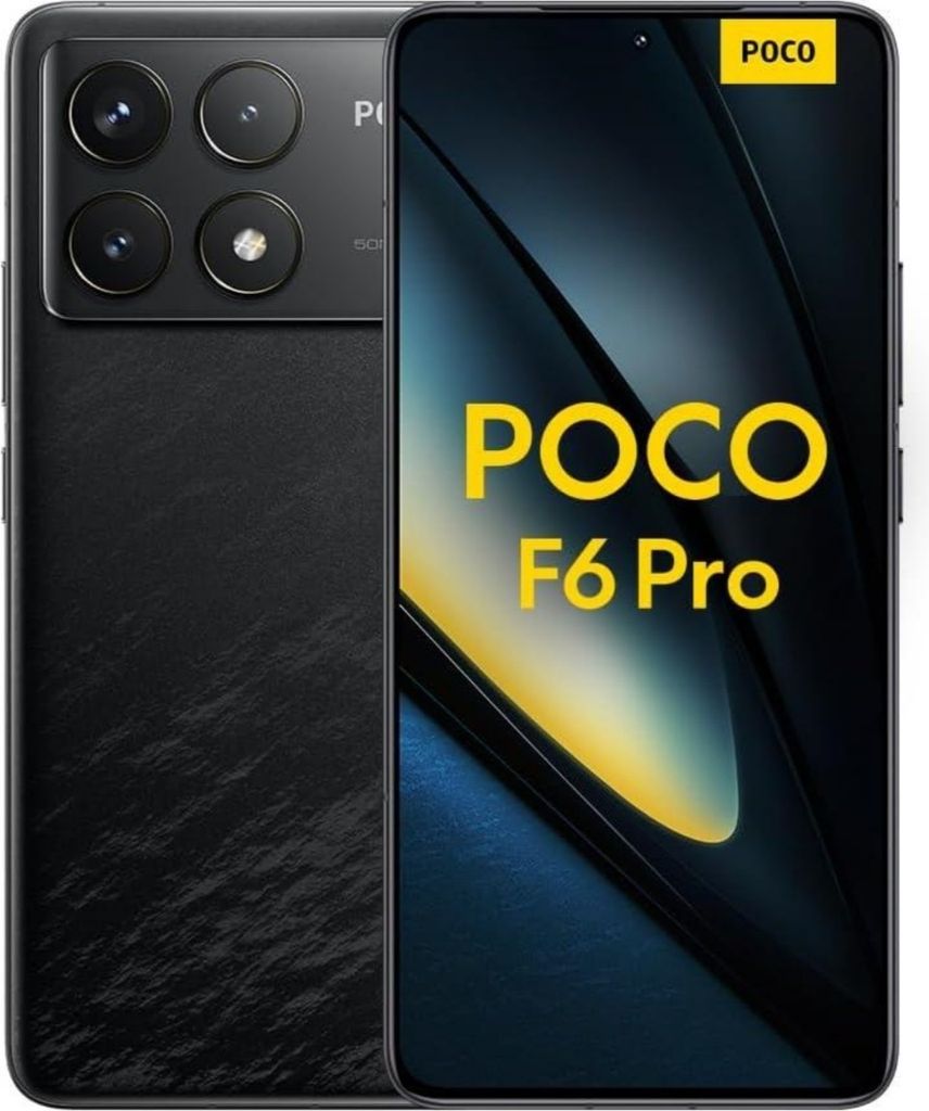 XIAOMI Poco F6 Pro 5G 12/256GB Dual-SIM Smartphone czarny Zdjęcie produktu 