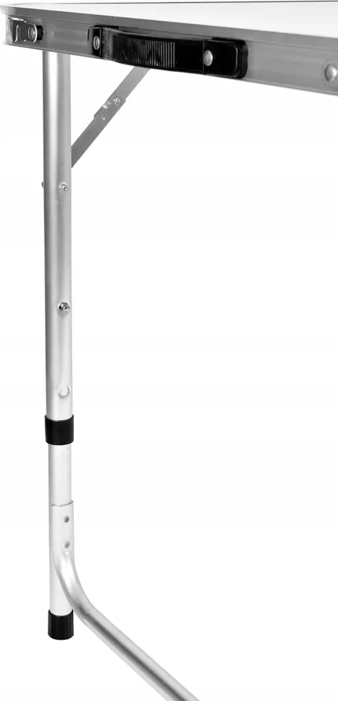 Table pliante camping TRIP 120 cm Blanc Structure Aluminium Résistante - 7