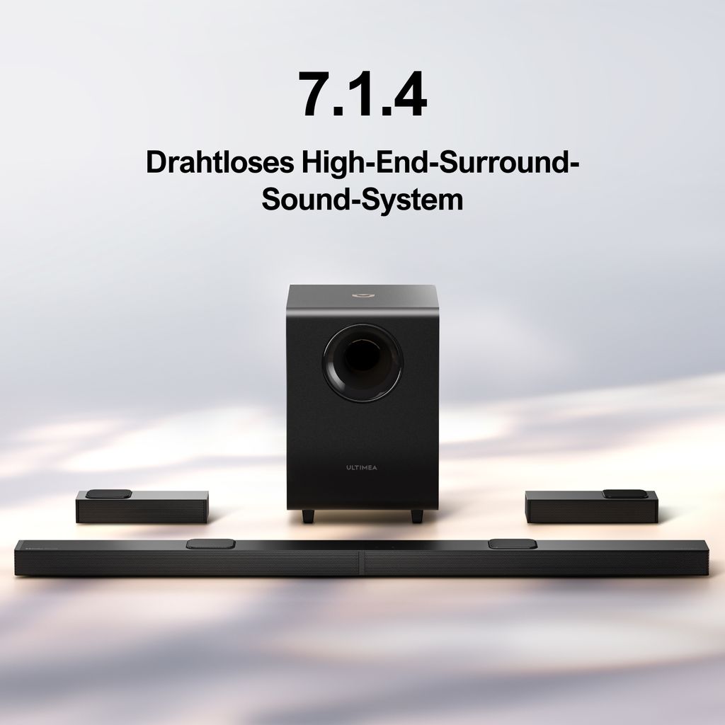 ULTIMEA 7.1.2 Kanal Soundbar für TV Geräte mit Dolby Atmos, Produktbild 2