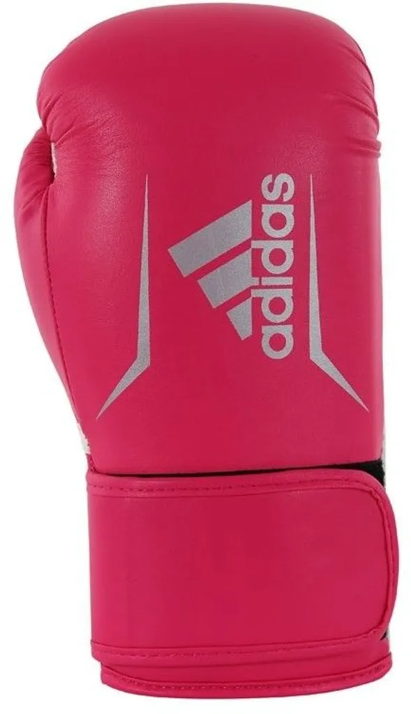 Gants de boxe adidas Speed 100 anti-blessure pour femme rose 10 oz