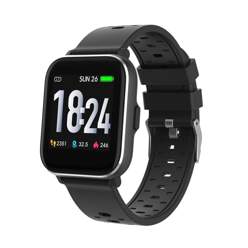 Denver SW-162 Montre Connectée Sport Noir Cardio pour iOS et Android