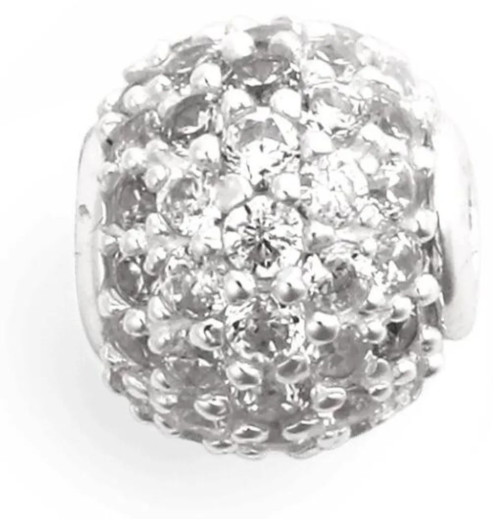 Accessoire Élégant Charm Daniel Wellington Argent Pavé Orb et Perle
