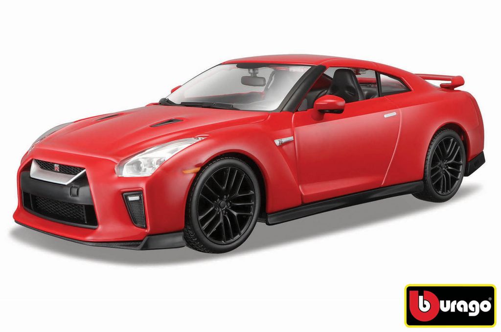 Bburago 1:24 Nissan GT-R Rosso Immagine del prodotto 