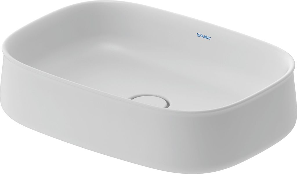 Duravit Zencha Aufsatzbecken 550 mm, ohne Hahnloch, Produktbild 
