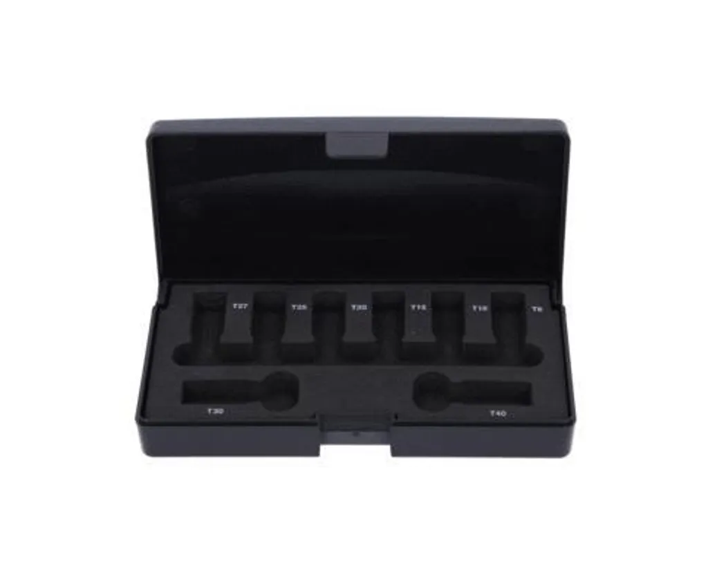 Coffret plastique 917.1490 KS Tools vide avec emplacements thermoformés