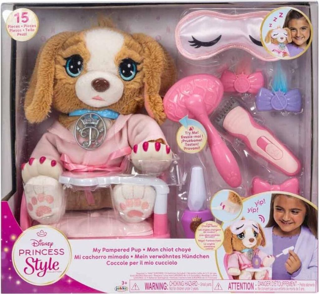 Disney Disney-prinzessinnen Stilvoller Haustier-beauty-spa-teddybär One Size