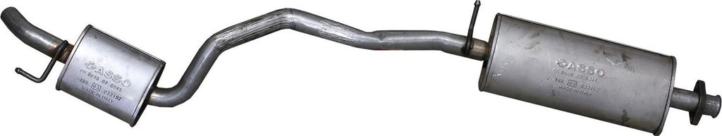 Auspufftopf Mitte 46739669