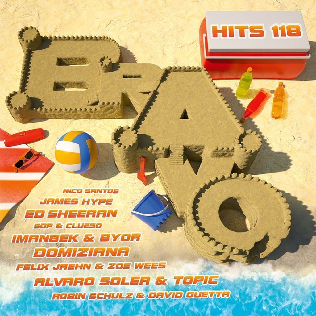 Bravo Hits Vol.118 - 2CD Musik-Compilation Pop-Hits