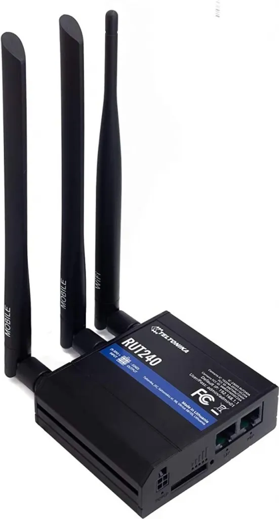 Solution Coupure Internet Routeur 4G RUT240 Teltonika Secours Automatique