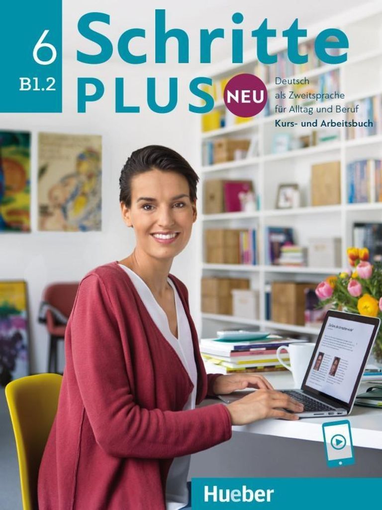 Schritte plus Neu 6. Kursbuch und Arbeitsbuch mit Audios Produktbild 