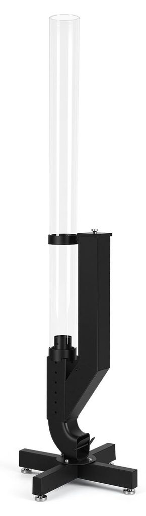 Peviasot Feuerrohr Pelletfackel 138 cm mit Glasrohr, Produktbild 
