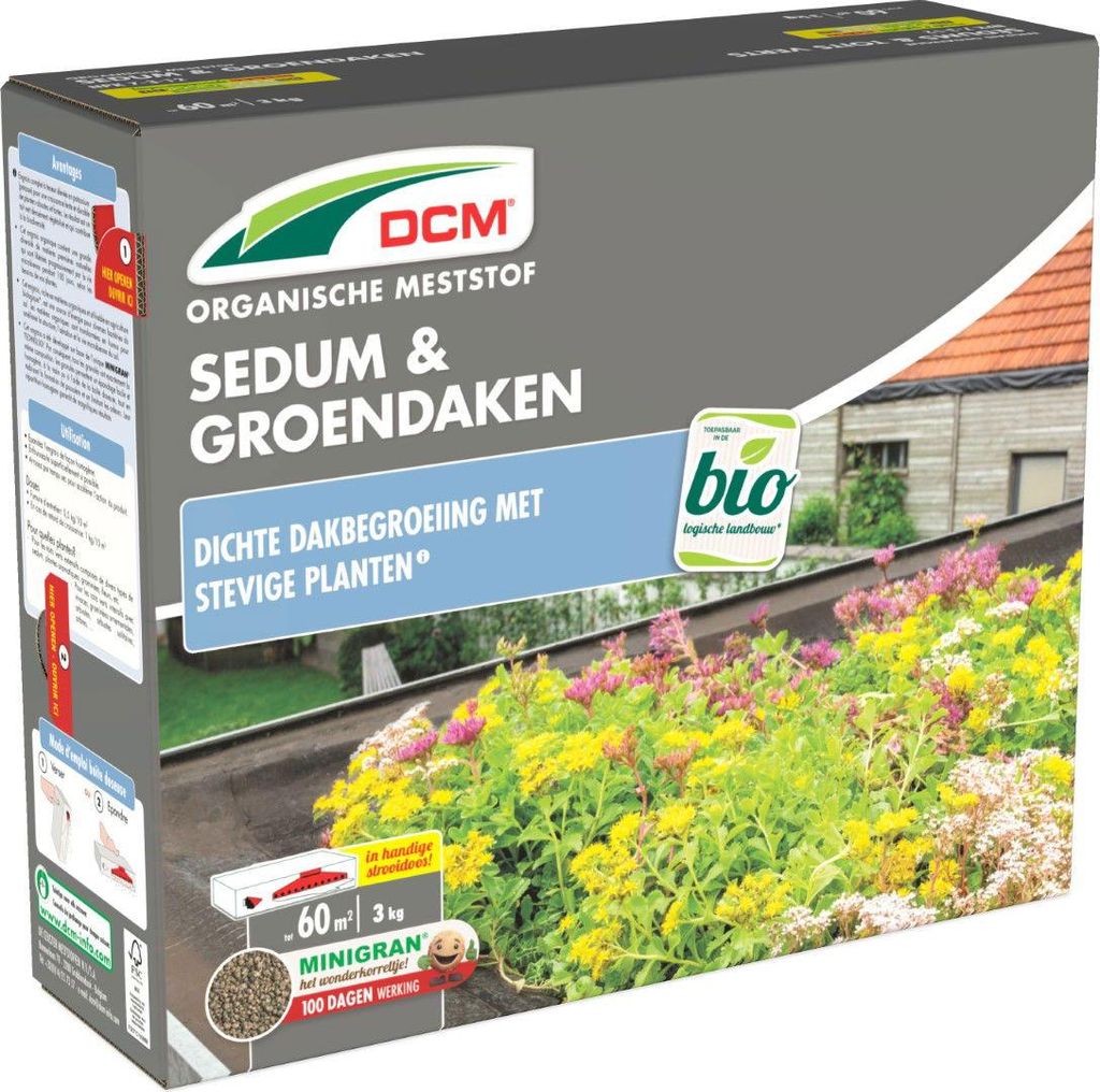Dünger Sedum & Dachbegrünung 3 kg - Dcm Produktbild 