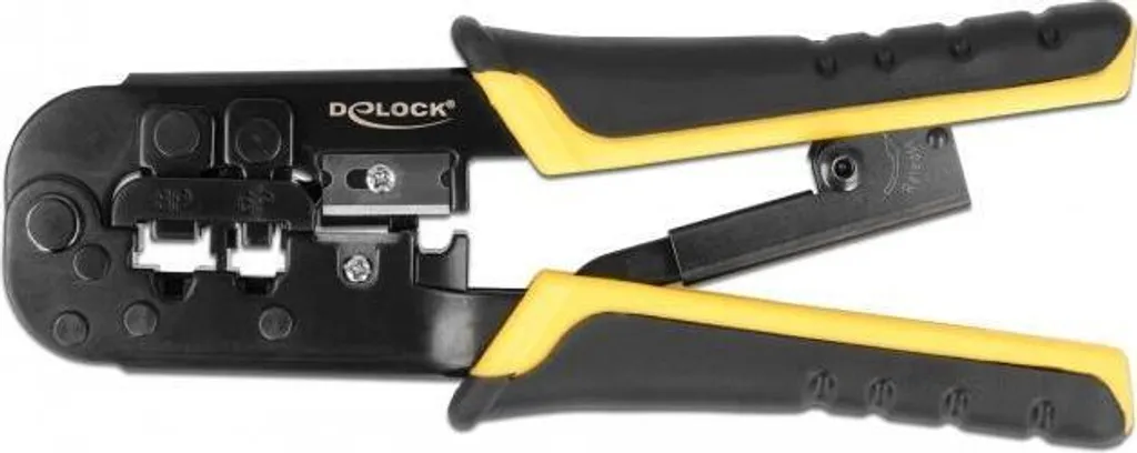 Delock - Crimpwerkzeug - Schwarz, Gelb