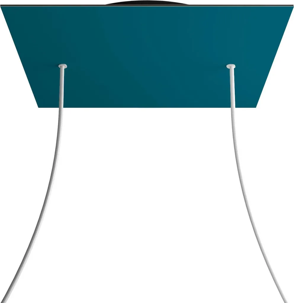 Support de Plafond Rose-One XXL Carré 40cm pour Luminaire Multiple