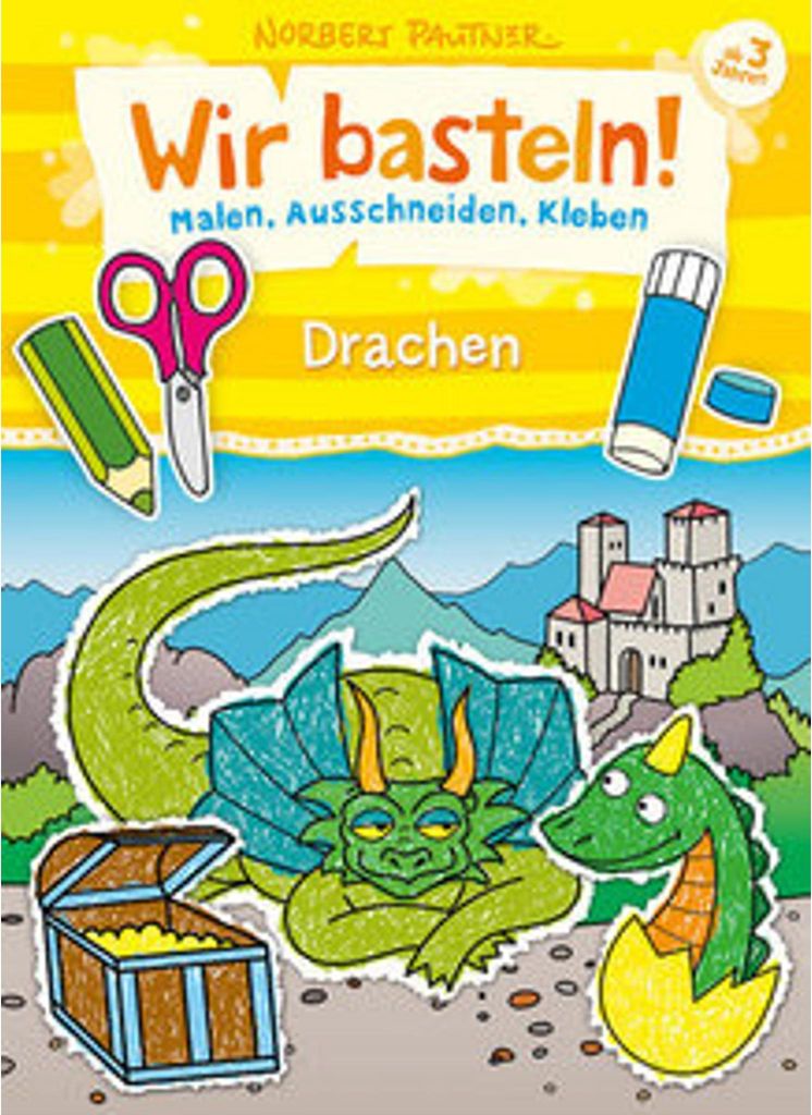 LÖWE Wir basteln Malen Drachen 0