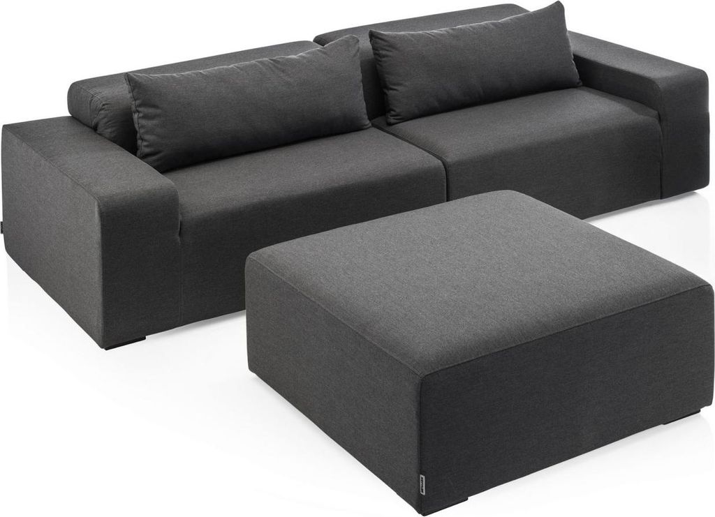 Kettler "Kettler Lounge Gartenmöbel 3 tlg. Sofa Royal Sunbrella- Quick-dry"