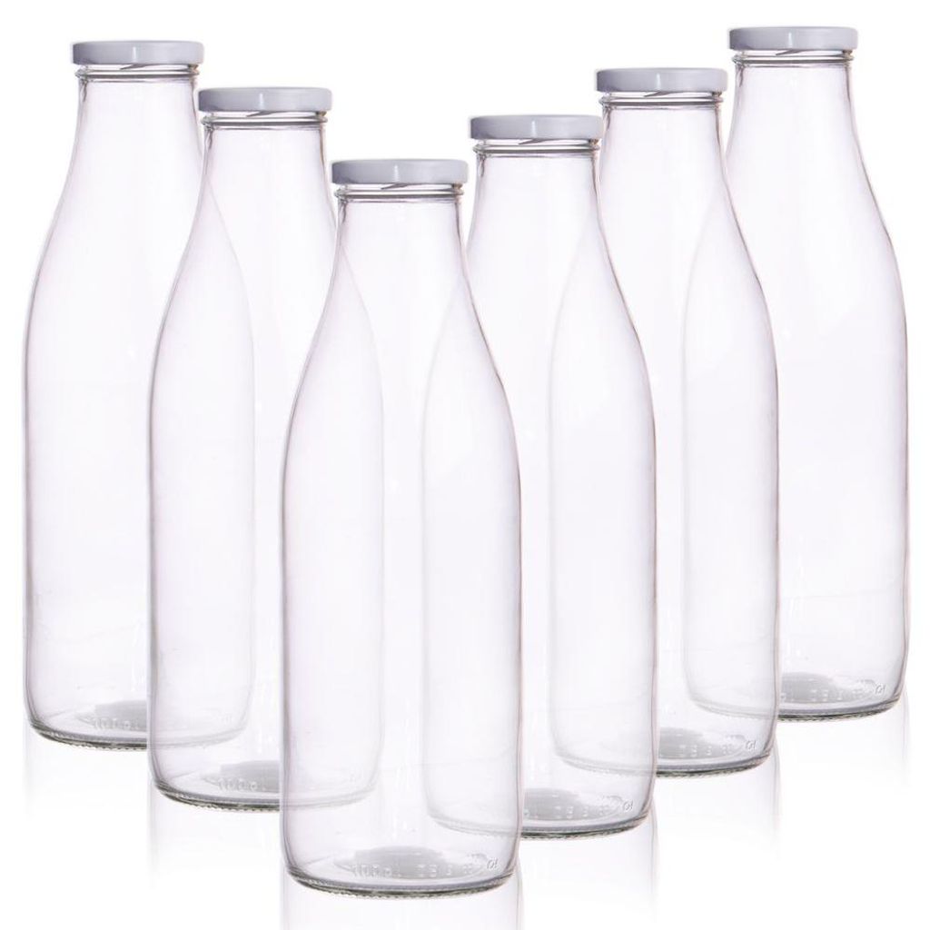 Orion | Bouteilles à lait 6 pcs - 1 L - 26x8 cm - Image du produit 