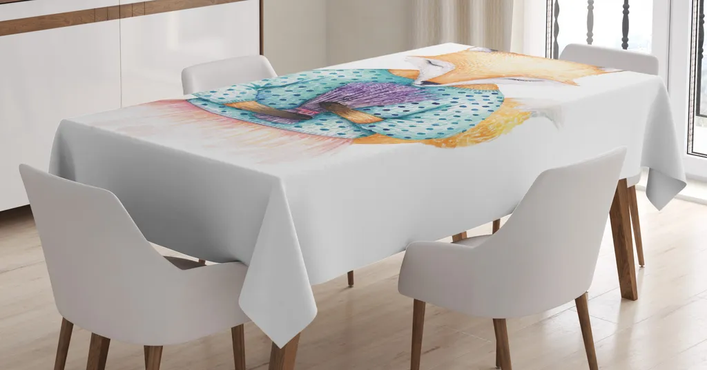 Tovaglia Design Lady Fox ABAKUHAUS 140x170 | Eleganza Lavanda